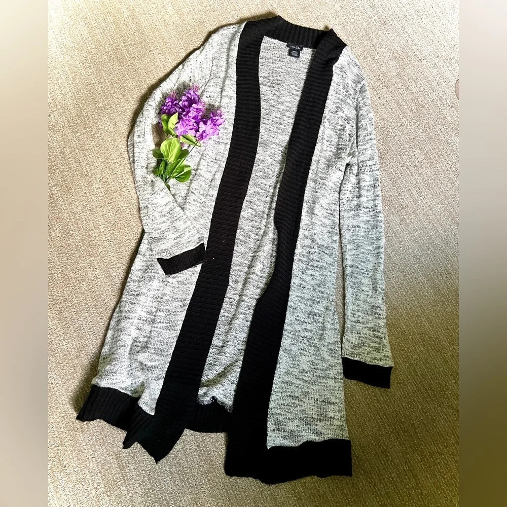 Rue21 Long Line Duster Cardigan - Small
